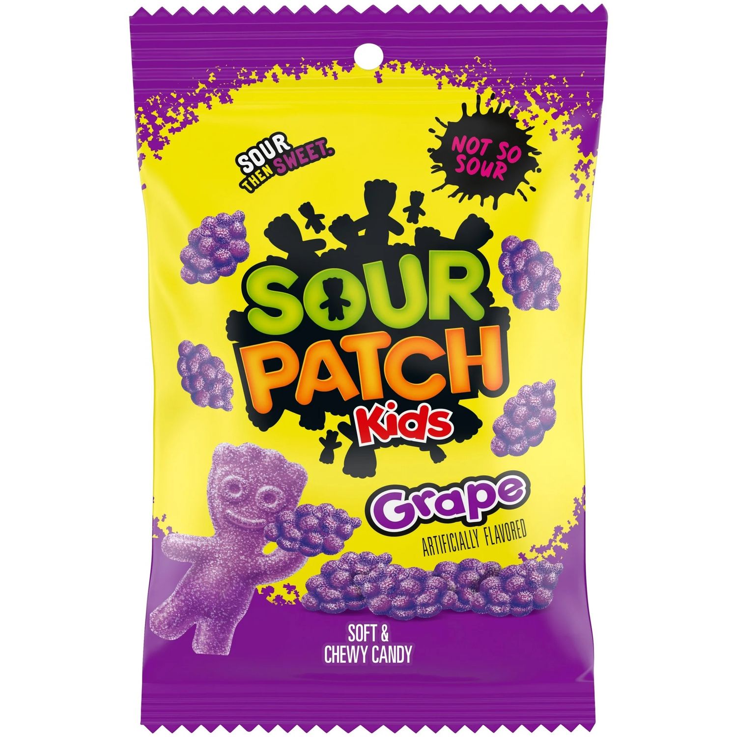 Sour Patch Kids Peg Bags     Grape