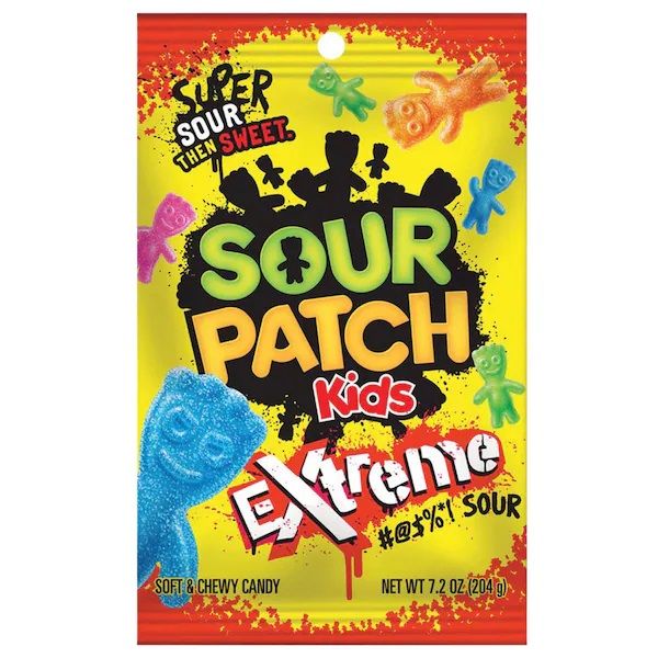 Sour Patch Kids Peg Bags     Extreme