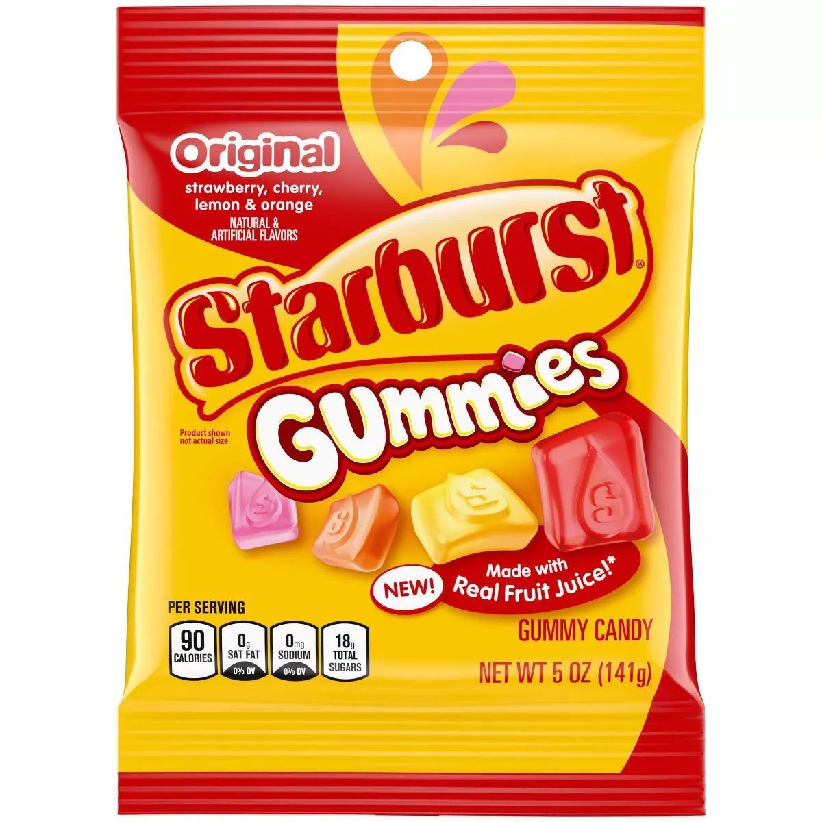 Peg Bags     Starburst Gummies Original