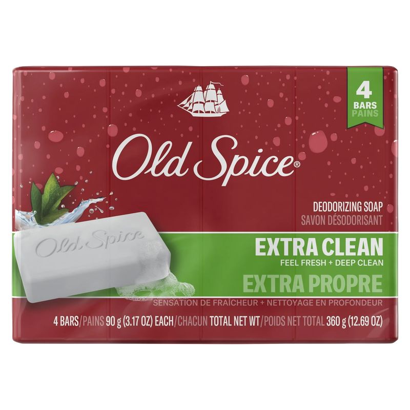 Old Spice Soap 4ct 3.17oz