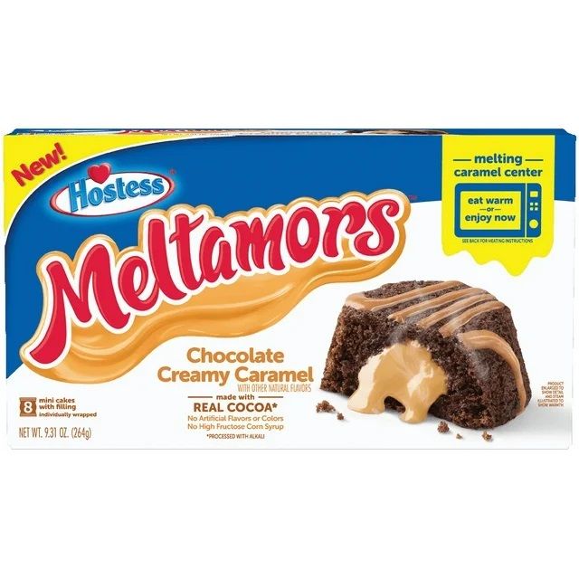 Hostess -    Meltamors Chocolate Creamy Caramel 8ct