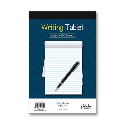 Writing Tablet 5.75&quot; x 8.75&quot; 100ct