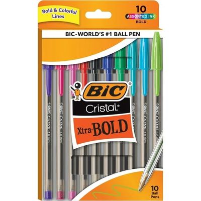 Ballpoint Pens - assorted 10ct