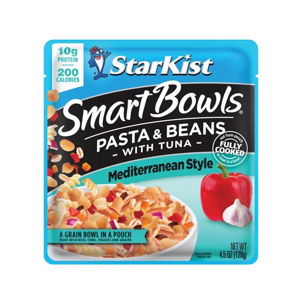 Starkist Smart Bowls - Mediterranean Style Pasta &amp; Beans