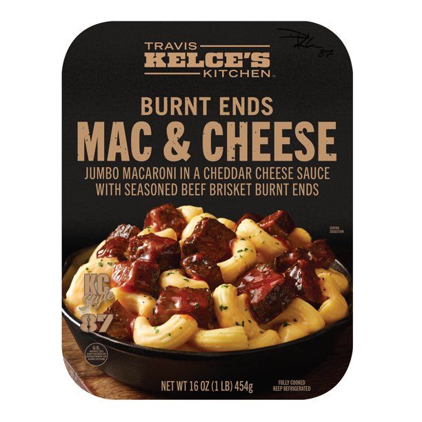 Travis Kelce&#39;s Kitchen Burnt Ends Mac &amp; Cheese