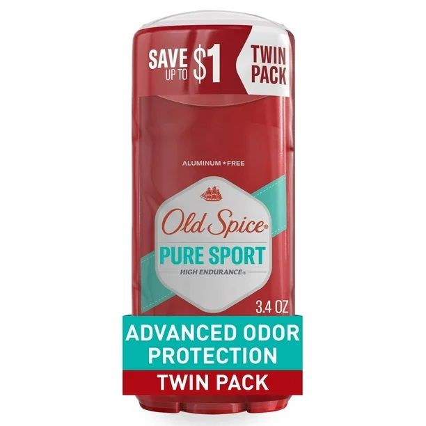 Old Spice Pure Sport deodorant 3.4oz 2ct