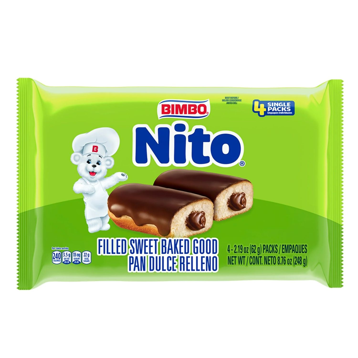 Bimbo Nito Sweet Baked Good 4ct