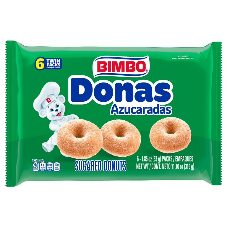 Bimbo Donas Azucaradas 6ct twin