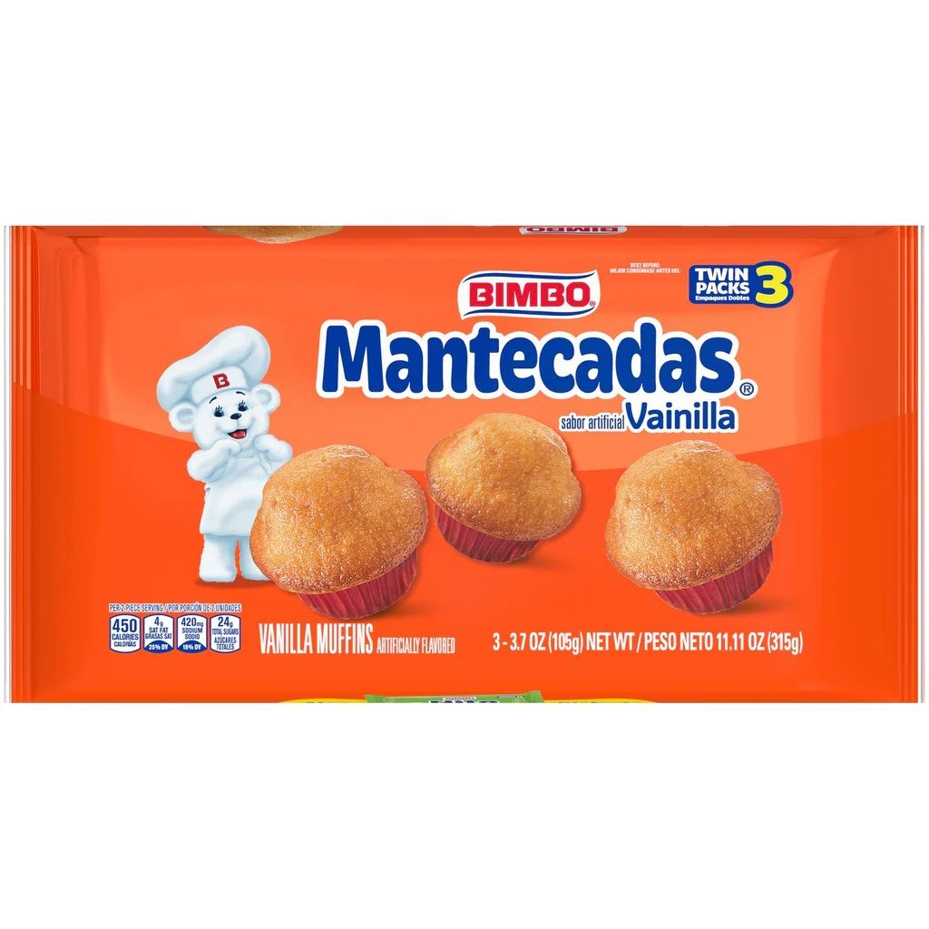 Bimbo Mantecadas 3ct twin
