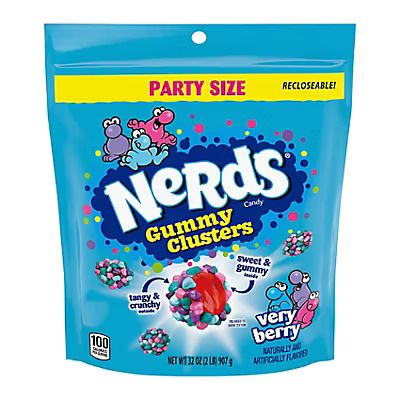 Party Bags     Nerds Gummy Clusters Very Berry