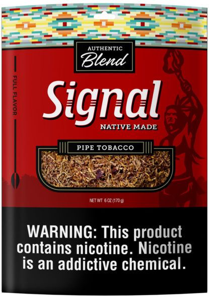 Signal Native Made Large Cut Pipe Tobacco 6oz - Original