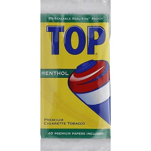 Top Cigarette Tobacco Menthol Pouch 0.6oz