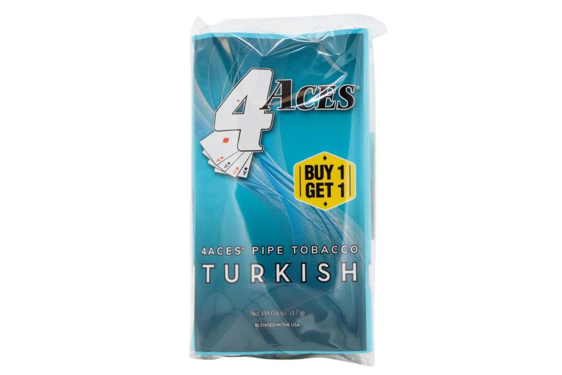 4 Aces Turkish Tobacco Pouch 1.2oz