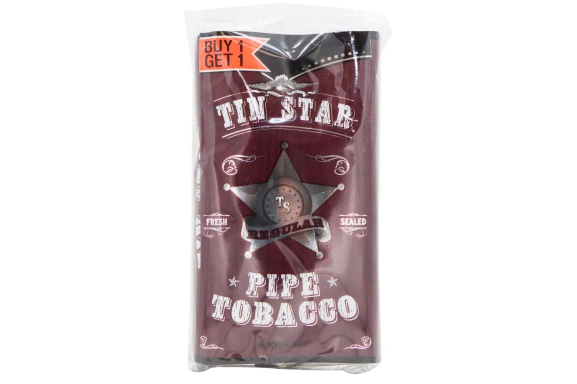 Tin Star Pipe Tobacco Regular 0.7oz