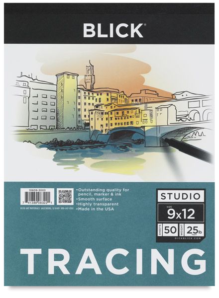 Tracing Paper Pad 9&#39;&#39; x 12&#39;&#39; (50ct)