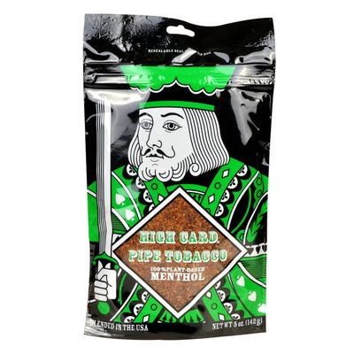 High Card Pipe Tobacco 5oz - Menthol