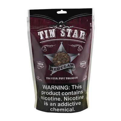 Tin Star Pipe Tobacco Regular 3oz