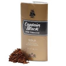 Captain Black Premium Tobacco Pouch 1.5oz - Gold