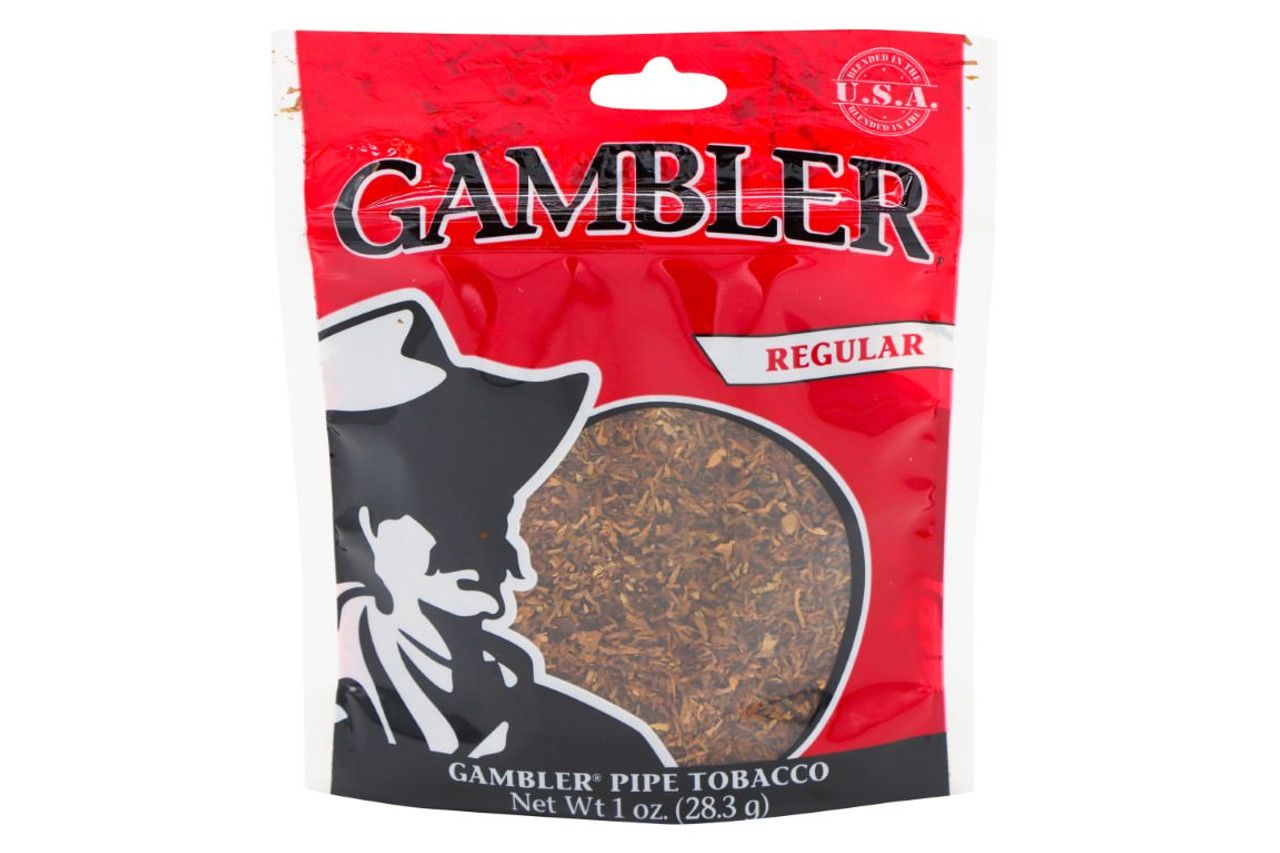 Gambler Pipe Tobacco 1oz Mini Bag - Regular