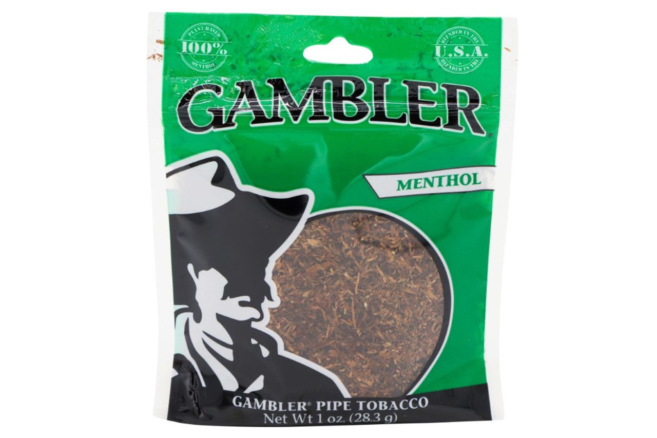 Gambler Pipe Tobacco 1oz Mini Bag - Menthol
