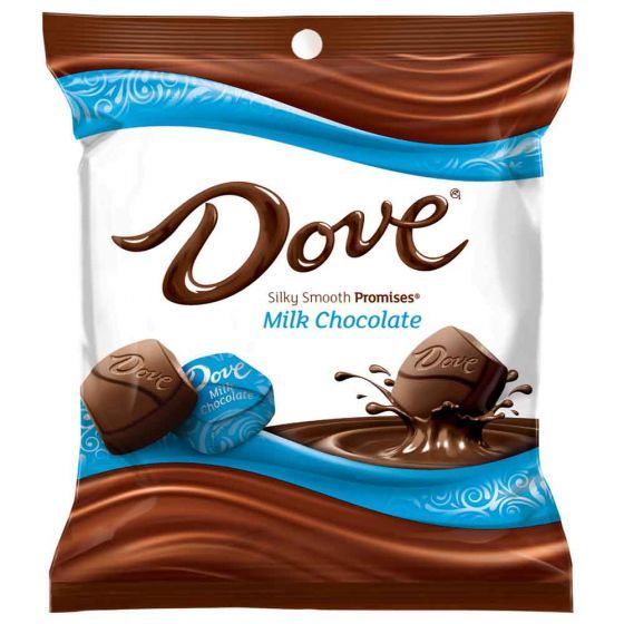Peg Bags     Dove Milk Chocolate