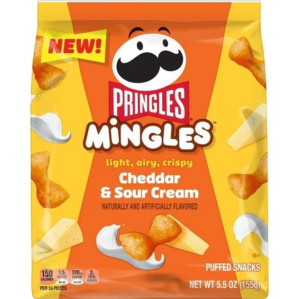 Pringles Mingles - Cheddar &amp; Sour Cream