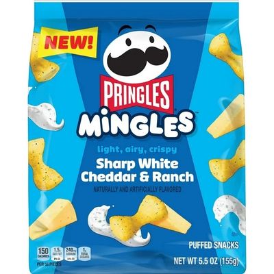 Pringles Mingles - Sharp White Cheddar &amp; Ranch