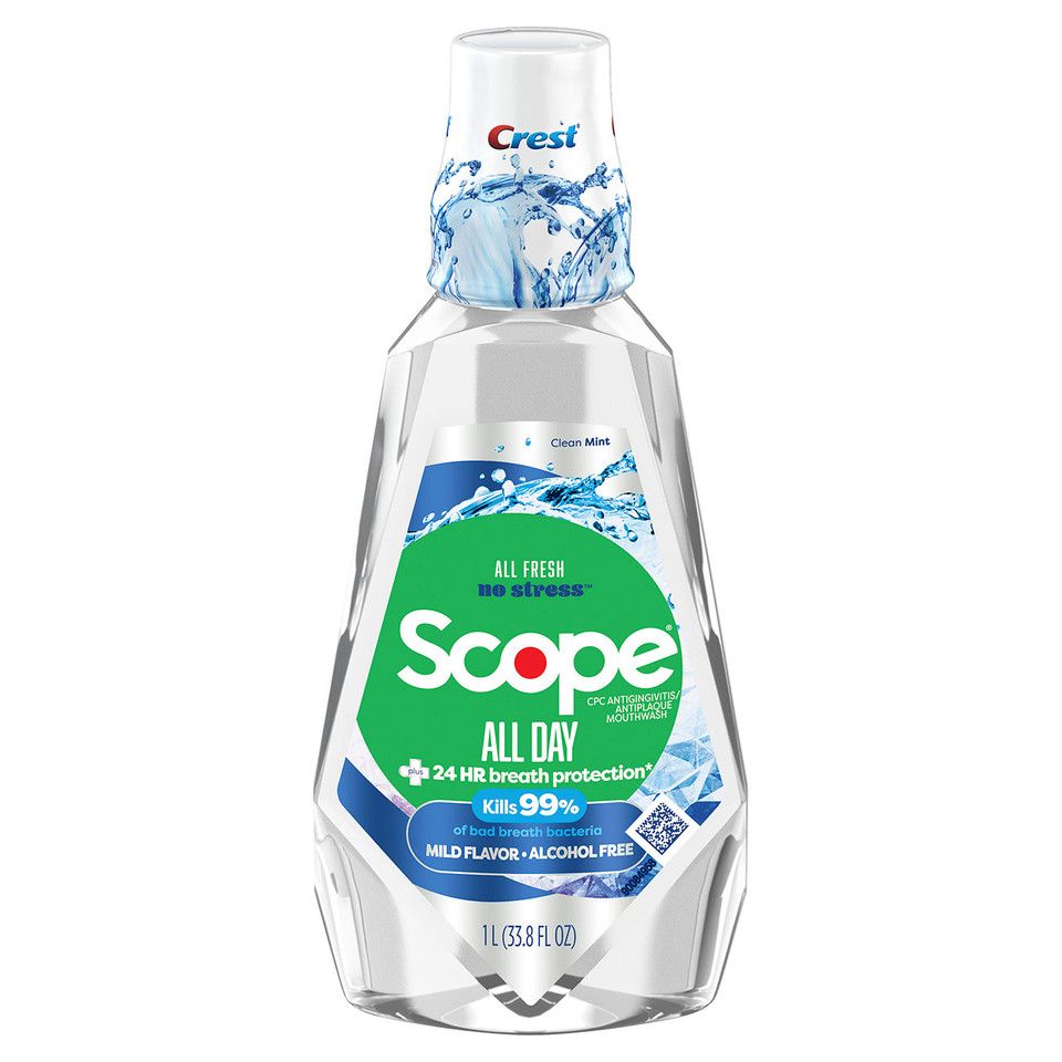 Scope Alcohol-Free Mouthwash 8.4oz