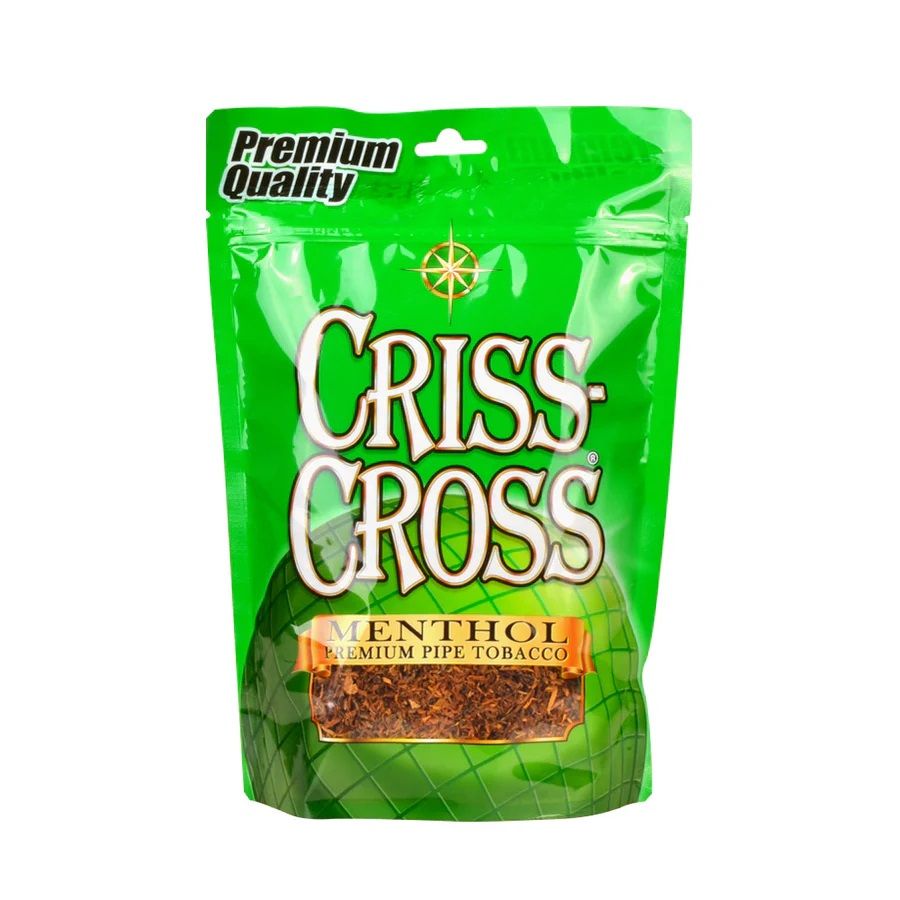 Criss-Cross Premium Pipe Tobacco 6oz - menthol