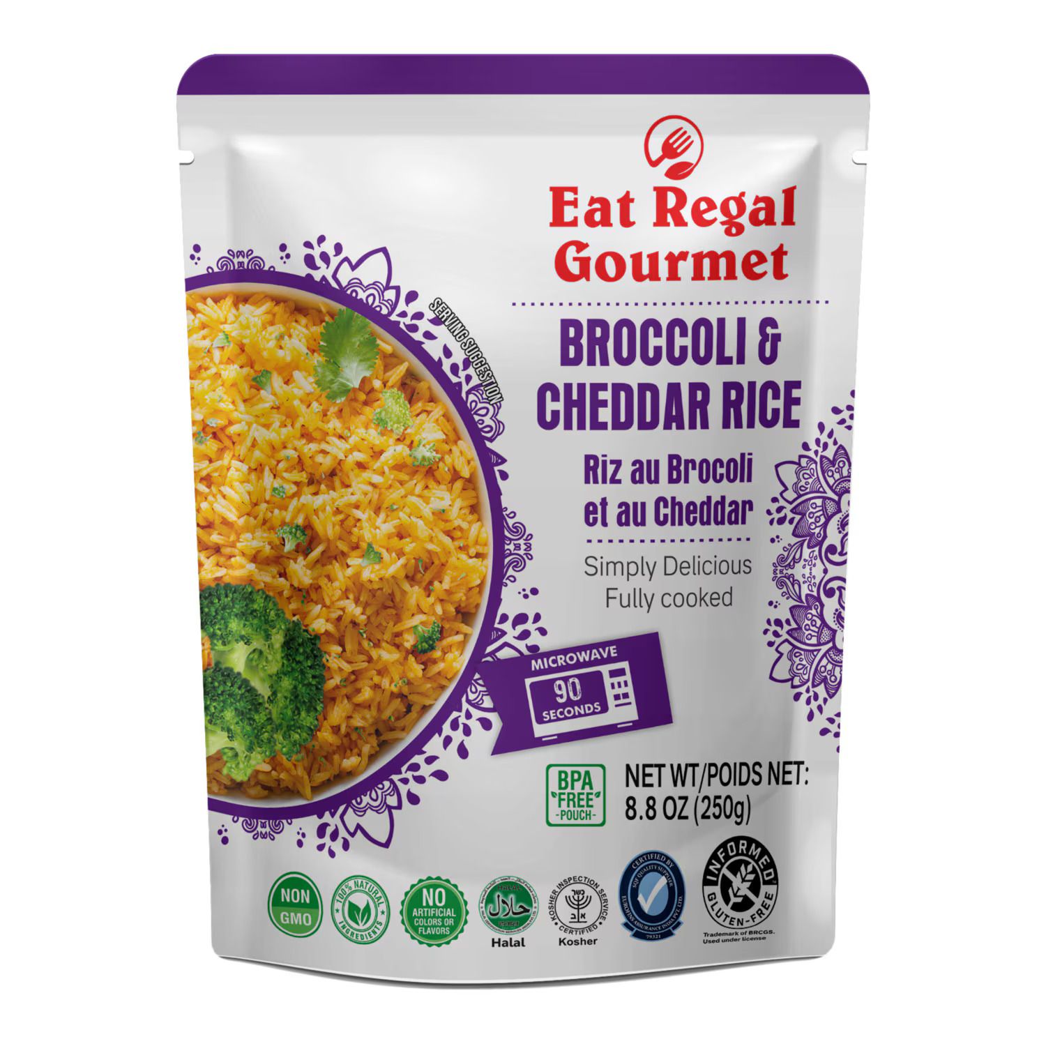 Eat Regal Rice - Broccoli &amp; Cheddar