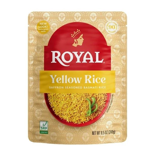 Royal Heat And Eat Rice Microwave Pouches - Yellow