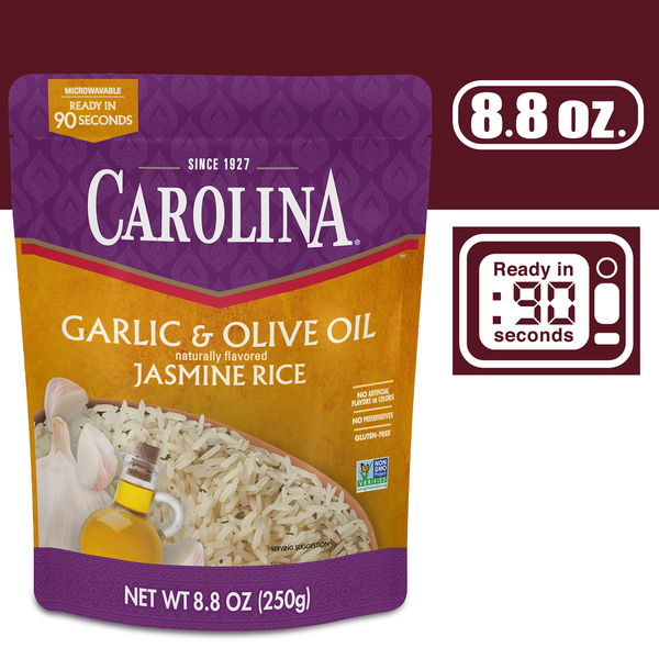 Carolina Rice     Garlic &amp; Olive Oil