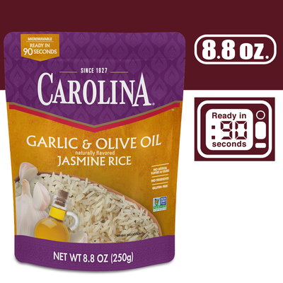 Carolina Rice     Garlic &amp; Olive Oil