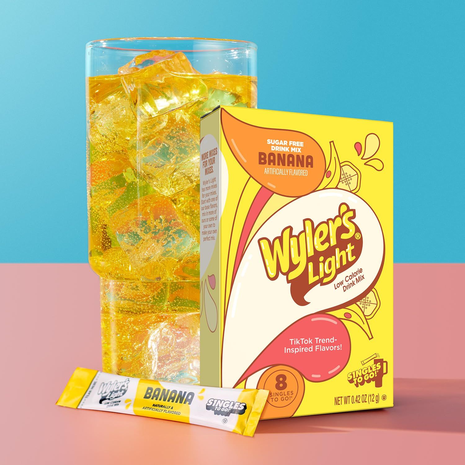 Wyler&#39;s Light 8ct - (add to 16.9oz water)     Banana