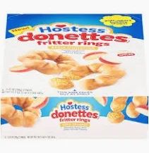 Hostess -    Jumbo Donettes Apple Cinnamon Fritter Rings 12ct