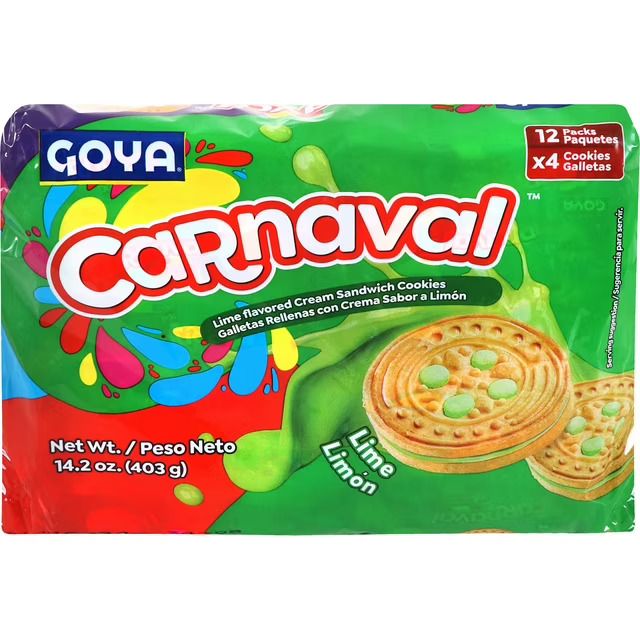Goya Carnaval Cookies - Lime