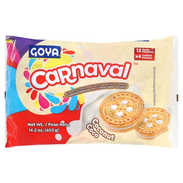 Goya Carnaval Cookies - Coconut