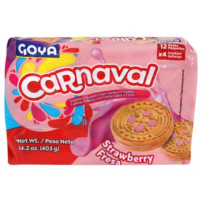 Goya Carnaval Cookies - Strawberry