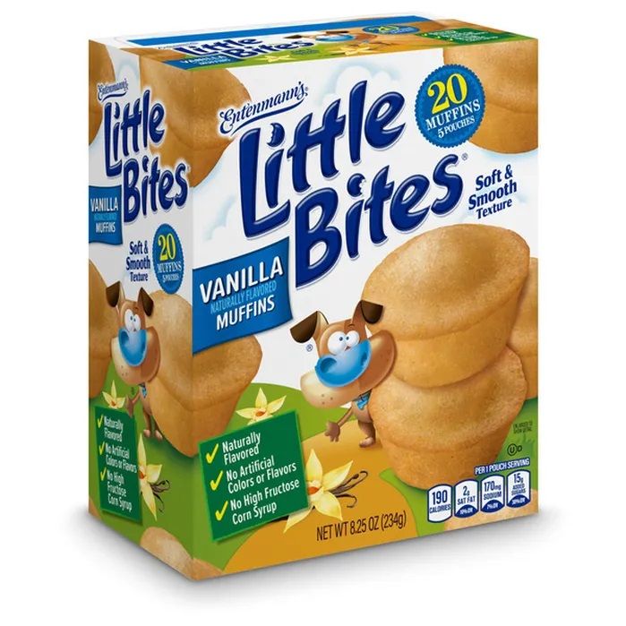 Entenmann&#39;s -    Little Bites Vanilla Muffins 5ct