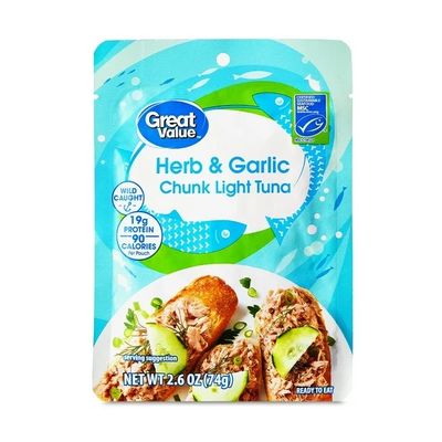 Great Value Tuna - Herb &amp; Garlic