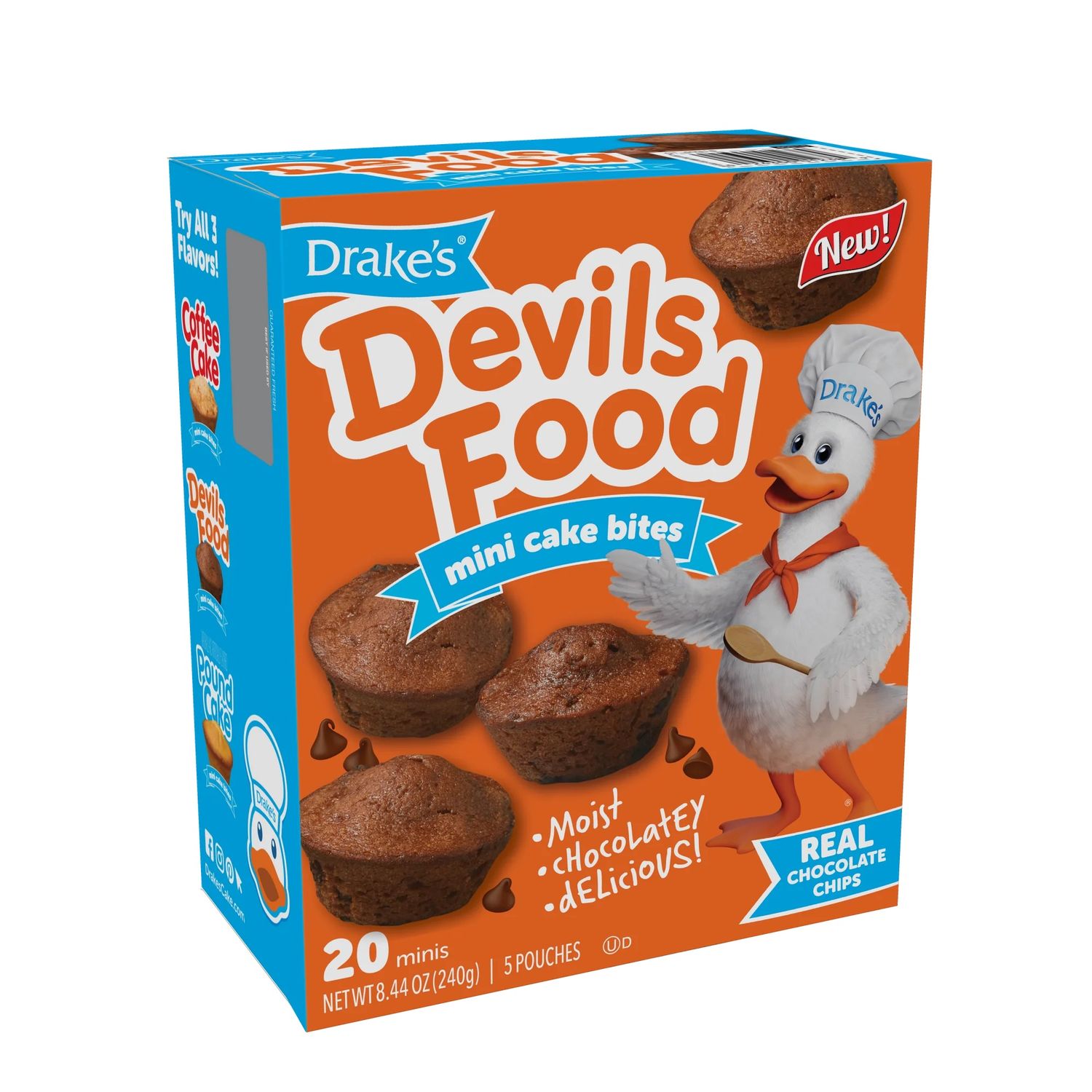 Drake&#39;s     Mini Cake Bites – Devils Food