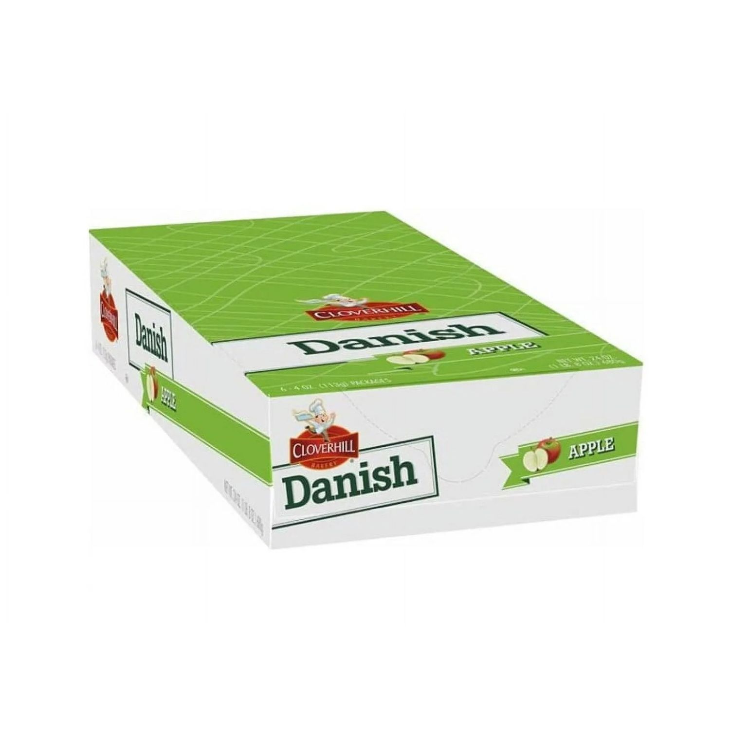 Cloverhill Danish - Apple 6ct