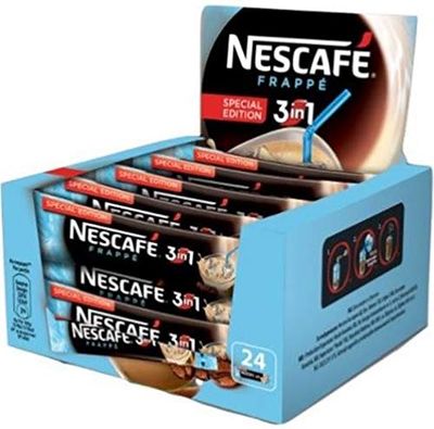 Nescafe 3-in-1 Instant Coffee Sticks Frape 28ct