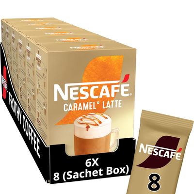Nescafe Caramel Latte 8ct
