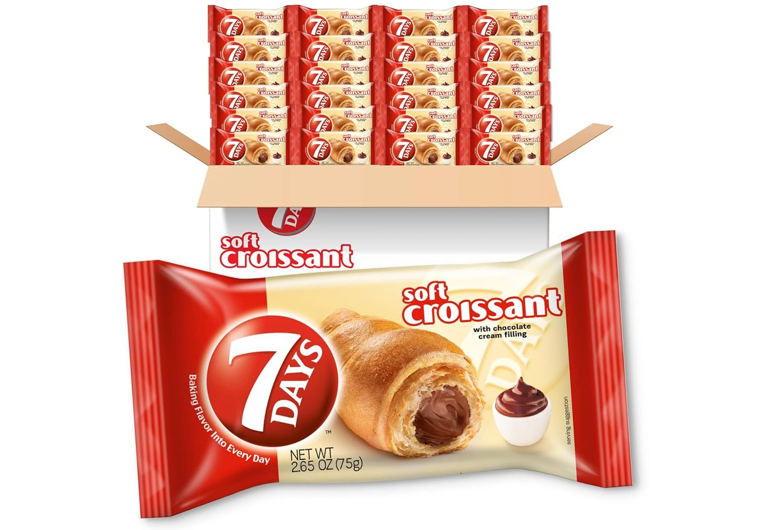 7 Days Soft Croissant - Chocolate
