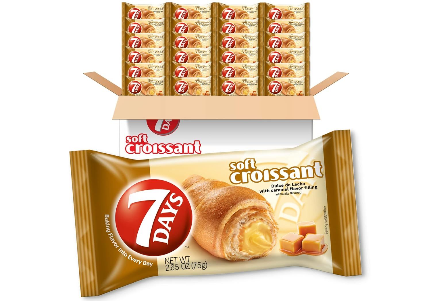 7 Days Soft Croissant - Caramel