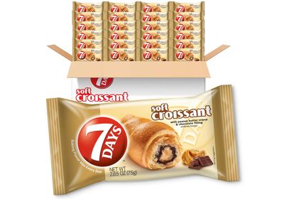 7 Days Soft Croissant - Peanut Butter &amp; Chocolate