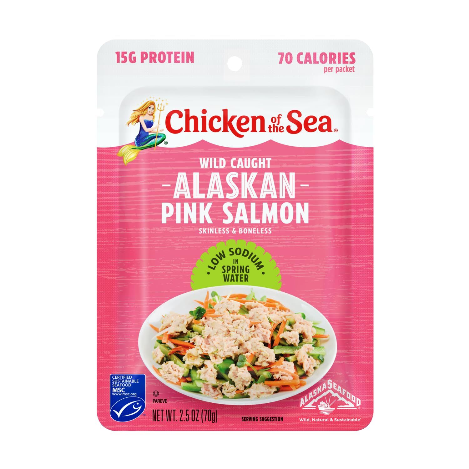 Chicken of the Sea Pink Salmon     Low Sodium