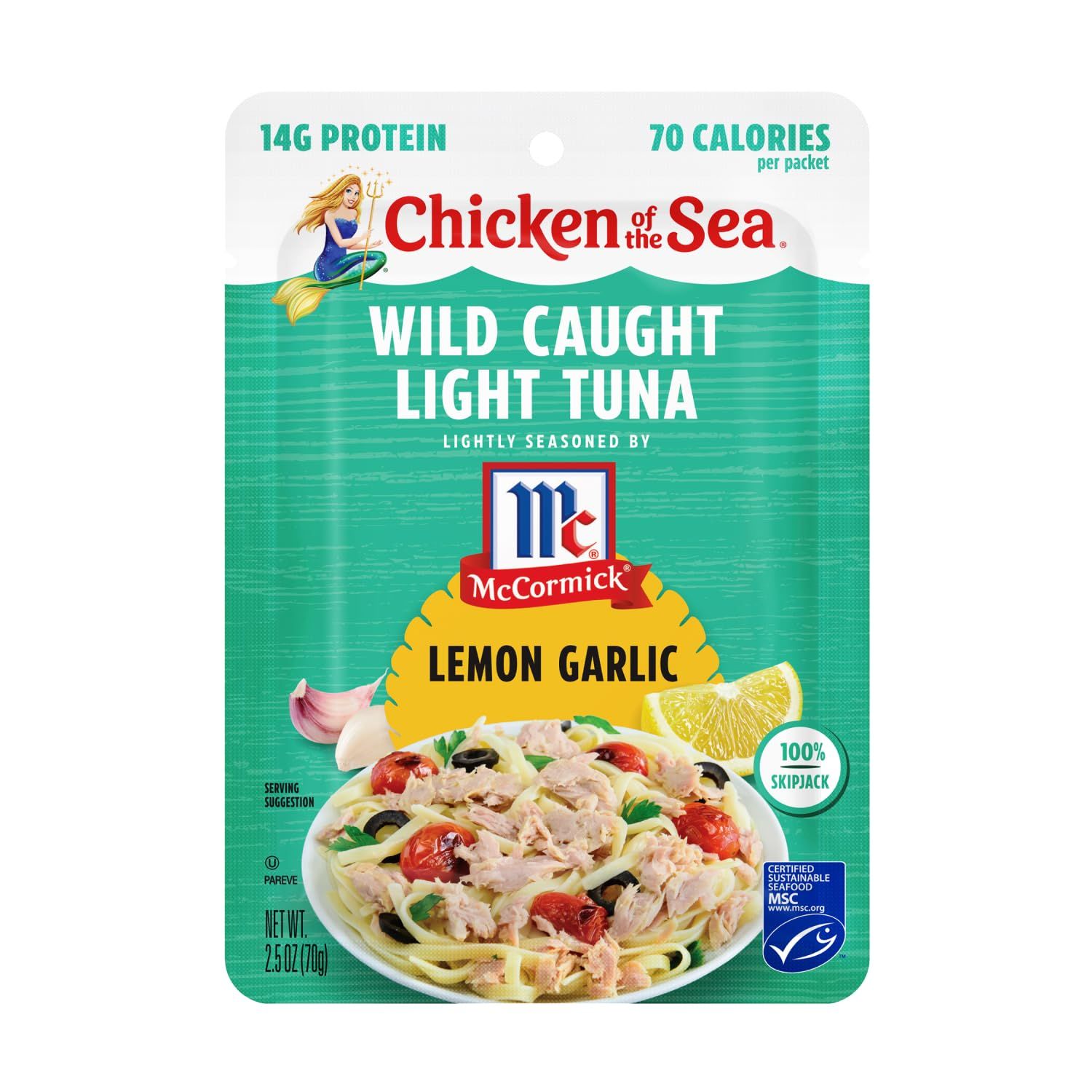 Chicken of the Sea Tuna     Lemon Garlic