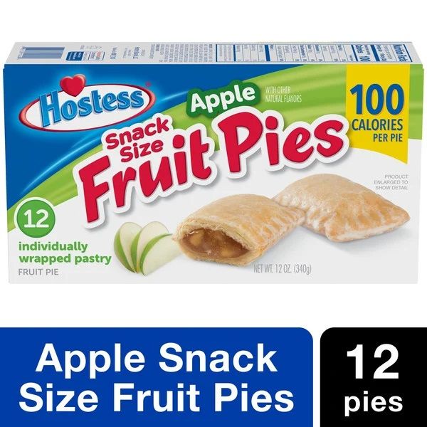 Hostess Fruit Pies Apple 12ct
